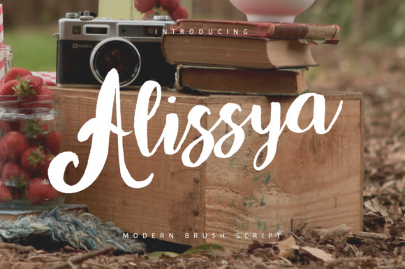 Alissya: A Bold Handwritten Typeface for Editorial Design