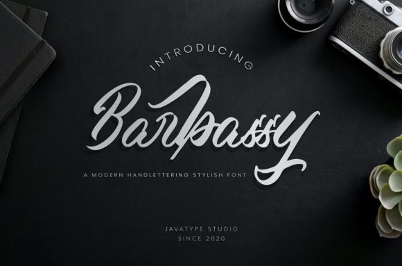 Barbassy: A Timeless Handwritten Font for Polished Branding