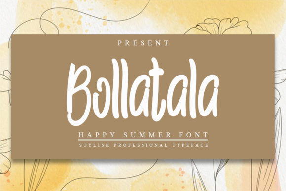 Bollatala: The Handwritten Font That Elevates Small Brands