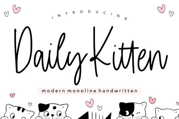 Daily Kitten: The Handwritten Font That Boosts Campaign Clarity