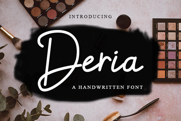 Deria: A Handwritten Typeface for Modern Web Design