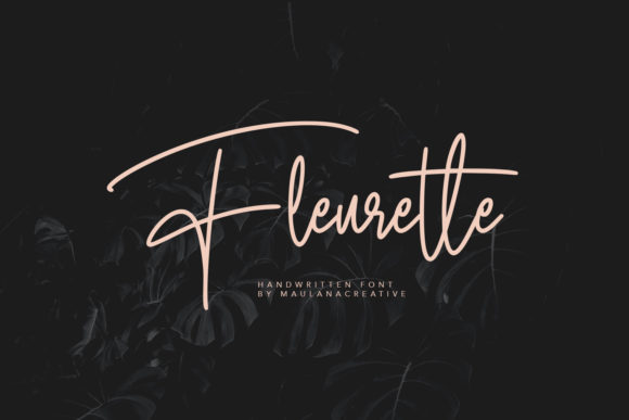Elevate Editorial Design with the Fleurette Typeface