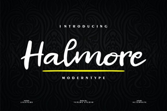 Halmore Font: Elevate Your Brand with Elegant Script