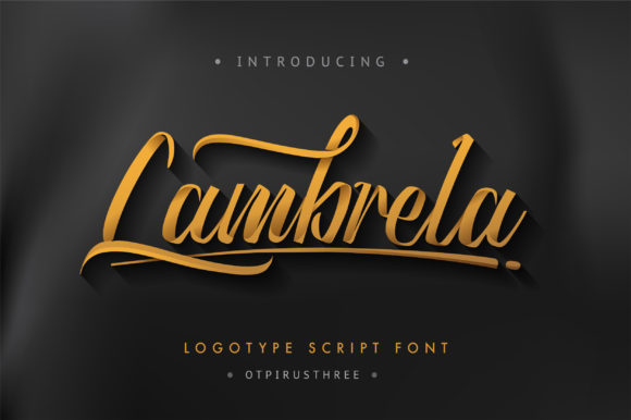 Lambrela Font Review: Elevating Campaign Visuals with Flow