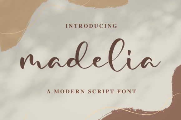 Madelia: A Flowing Script Font for Elegant Editorial Design