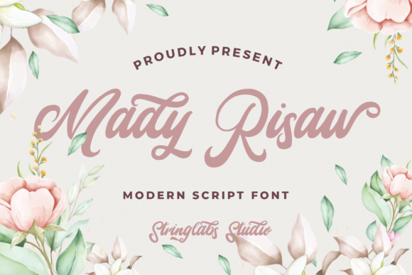 Mady Risaw: The Elegant Script Font for Handmade Brands