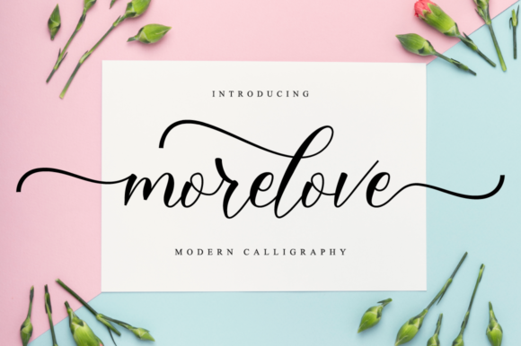 Morelove Font Review: Elegant Script for Web Design