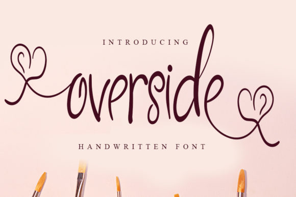 Overside: A Timeless Script Font for Handmade Brands