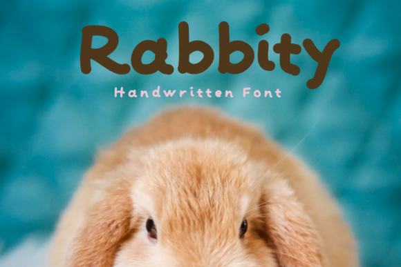 Rabbity Font Review: A Chunky Handwritten Typeface for Brands