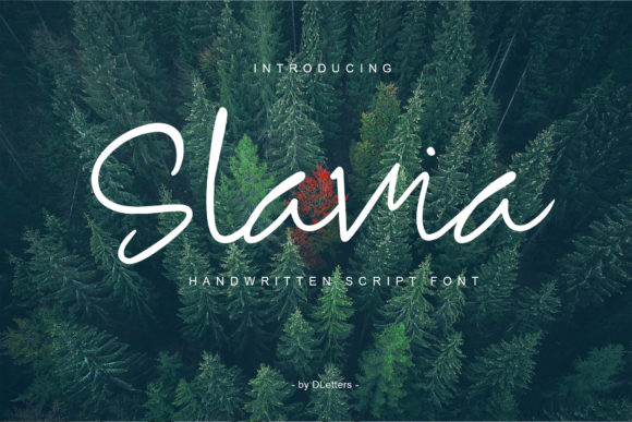 Slavia: A Timeless Handwritten Font for Editorial Design