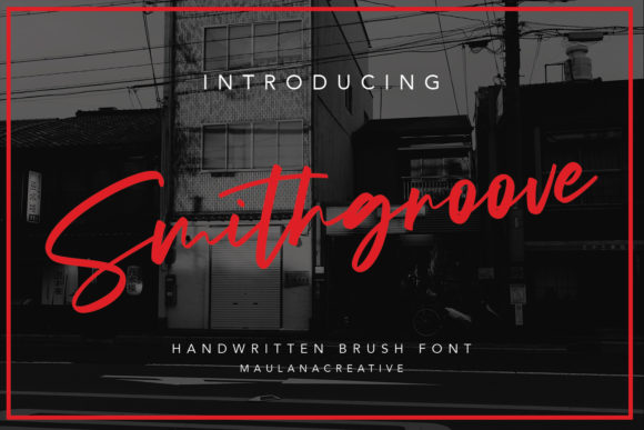 Smithgroove: A Handwritten Font for Authentic Branding