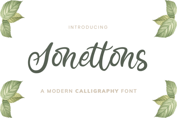 Sonettons: A Timeless Handwritten Font for Your Brand
