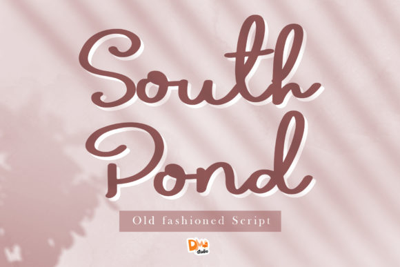 South Pond: A Handwritten Typeface for Editorial Warmth