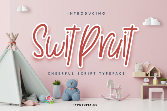 Swit Pruit Review: A Bold Script for Modern Brand Identity