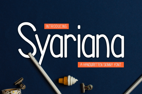 Syariana: The Handwritten Font That Elevates Your Brand