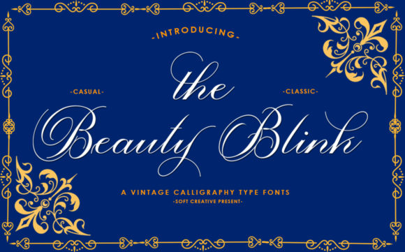 The Beauty Blink: A Handwritten Font for Scroll-Stopping Marketing