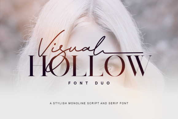 Visual Hollow: A Versatile Typeface for Editorial Design