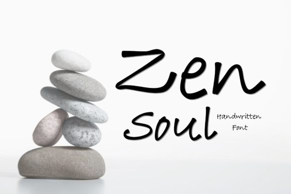 Zen Soul: A Handwritten Typeface for Modern Web Design